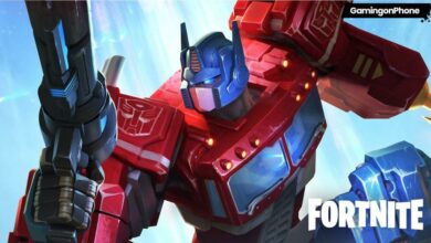 Fortnite Optimus Prime Transformers skin game cover