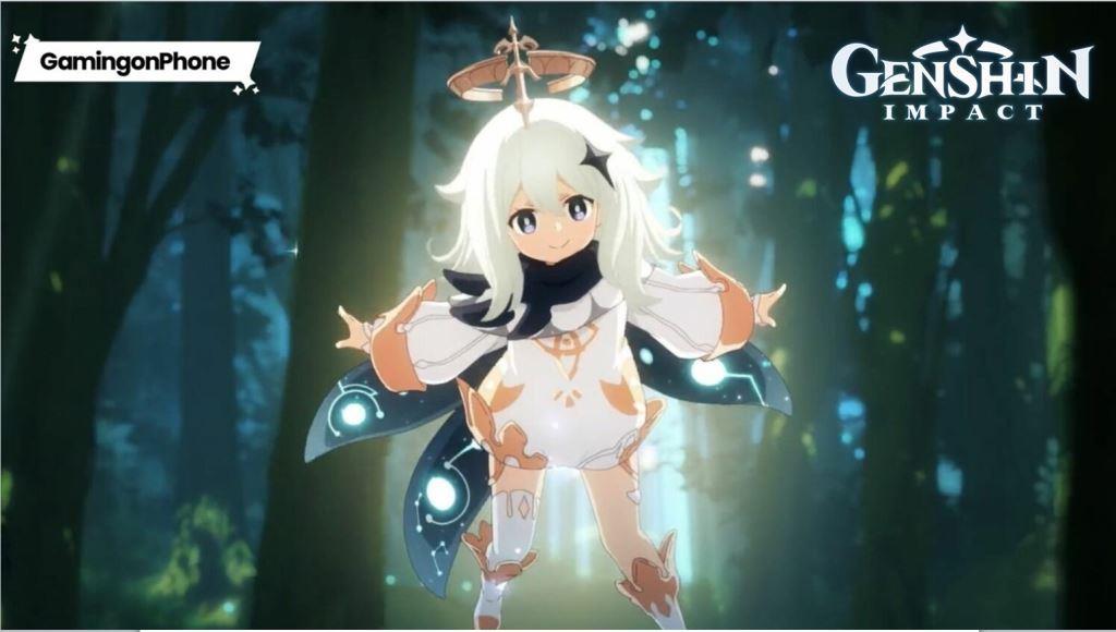 Genshin Impact Paimon Cute Game Character Cover