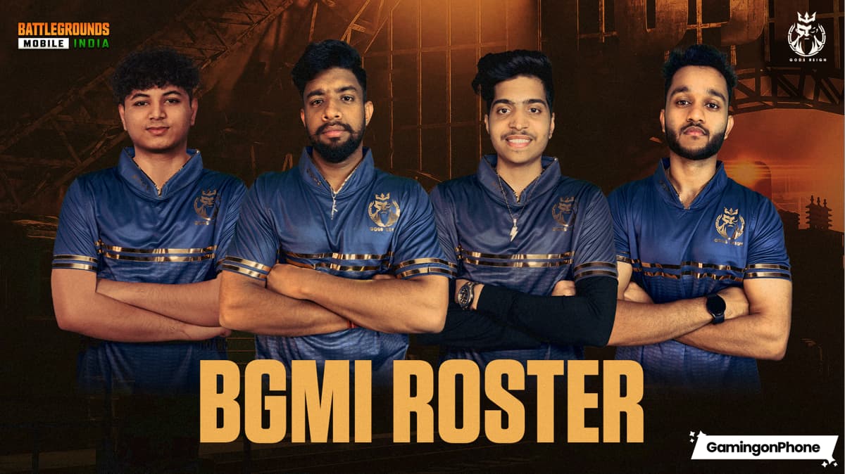 Gods Reign BGMI Roster