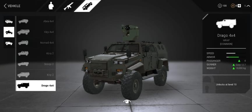 Harekat 2 vehicle 1