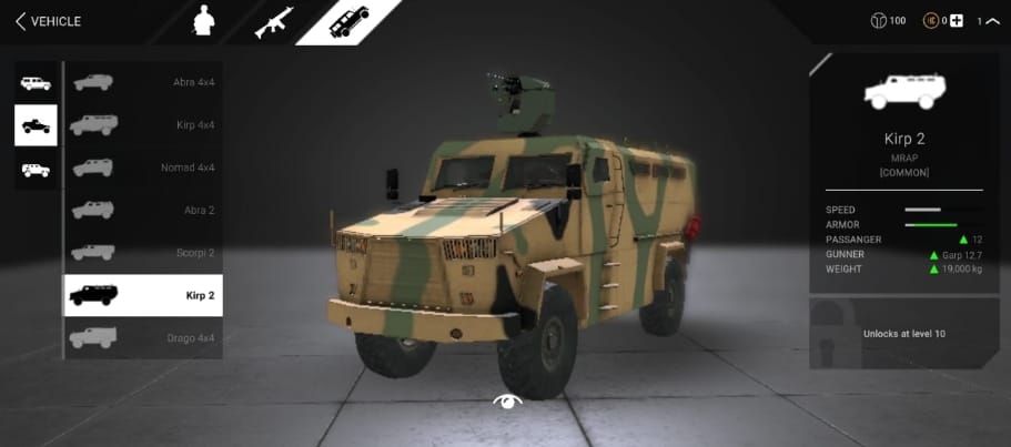 Harekat 2 vehicle 2