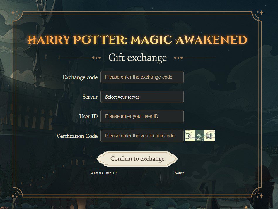 Harry Potter Magic Awakened how to redeem codes