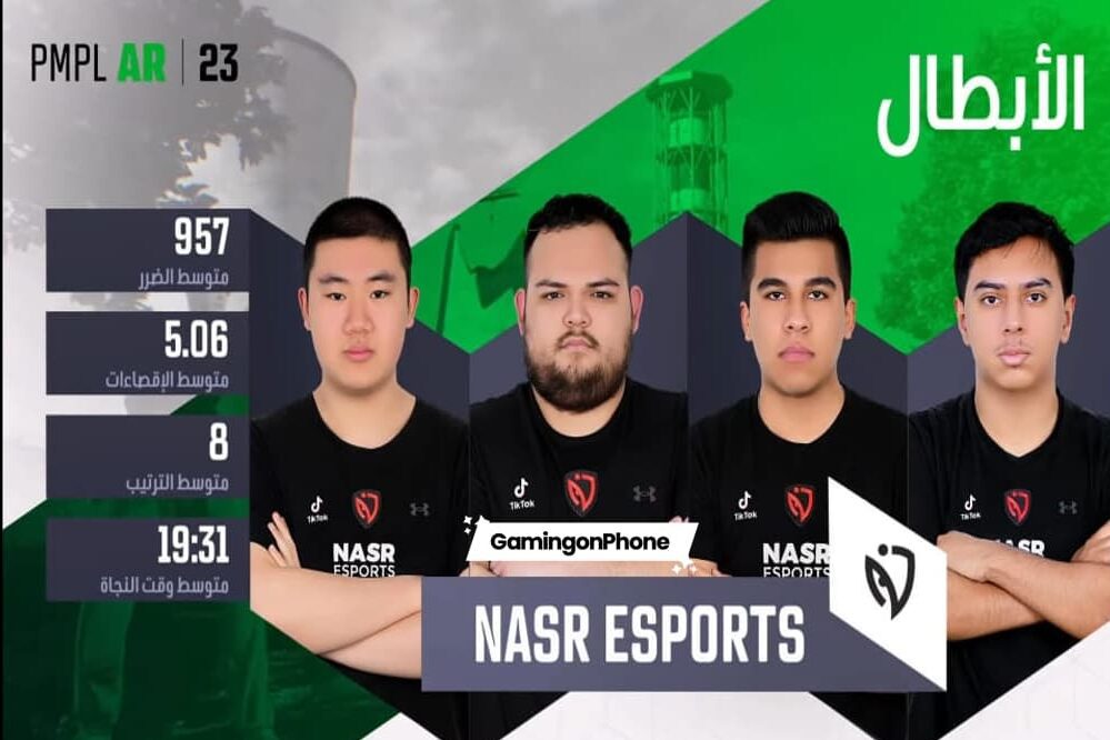 PMPL Arabia Spring 2023 Champions