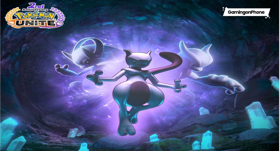 Latest Pokemon Unite leaks hint Crystal Cave Mewtwo debut event and Holowear