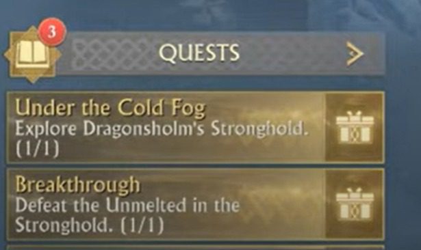 Age of Frostfall quests