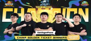 Clash of Clans China Golden Ticket Tournament 2023 champion Glory of Forever