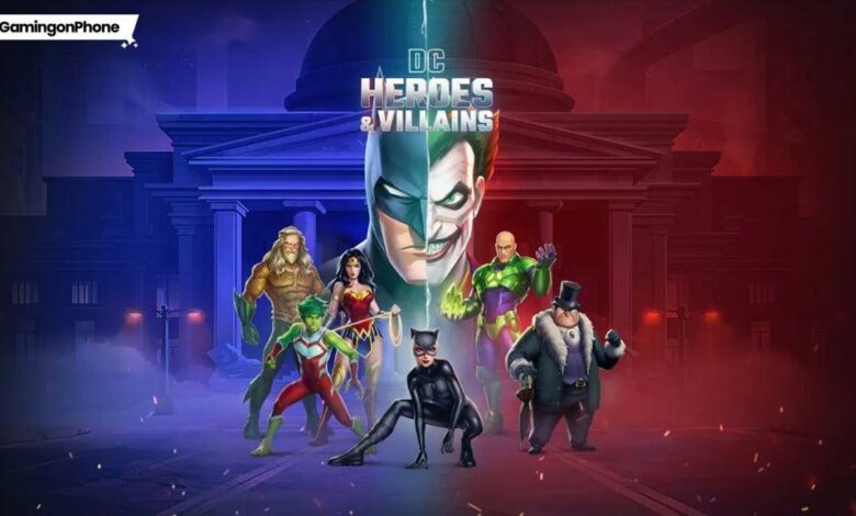 DC Heroes Villains Luthor Penguin Villains Character Game Cover