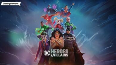DC Heroes and Villains Characters Heroes Villains Game Cover