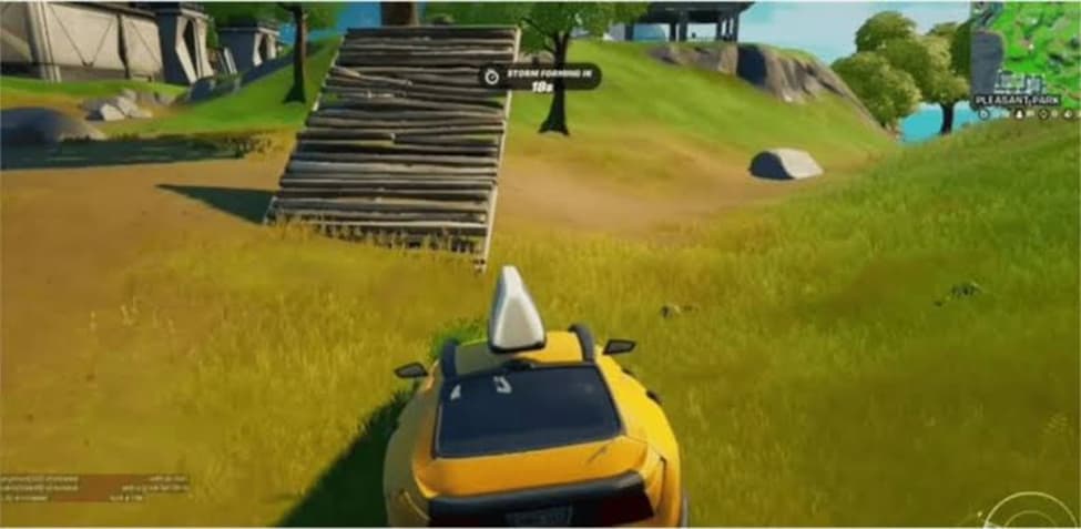 Fortnite flip car