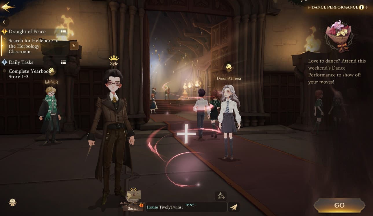 Harry Potter Magic Awakened Dance Club