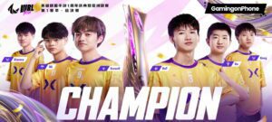 KeepBest Gaming champions of Wild Rift League (WRL) Asia 2023 Season 1