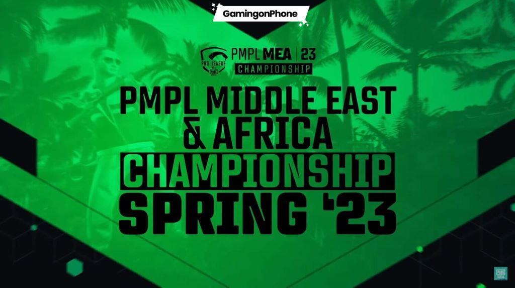 PUBG Mobile Pro League (PMPL) Middle East and Africa (MEA) Championship Spring 2023 Game Cover