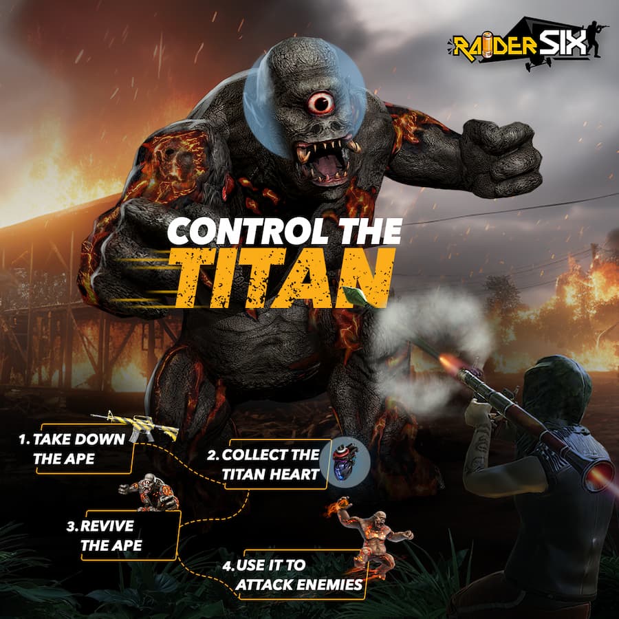 Raider SIX Control The Titan