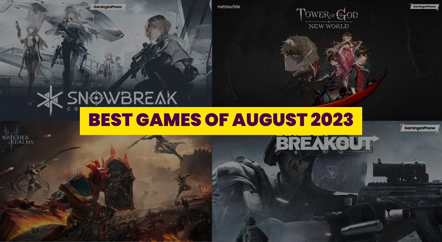Top 5 Best Mobile Games to play in July 2023