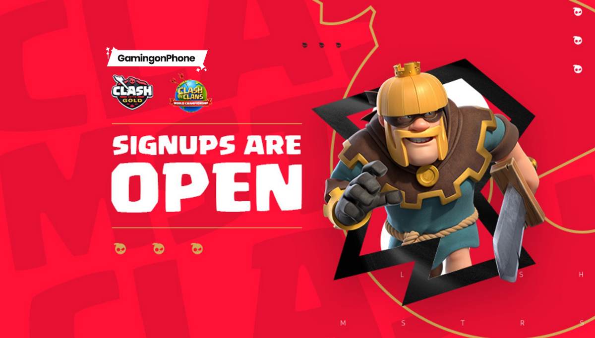 Clash of Clans ClashMSTRS Gold 2023