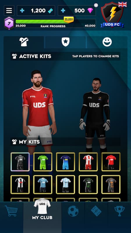 Ultimate Draft Soccer gamplay