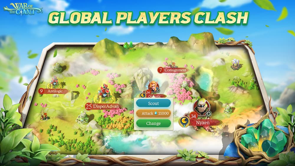 War of the Giant, a new strategy title enters early access for Android in select regions - GamingOnPhone (Picture 1)