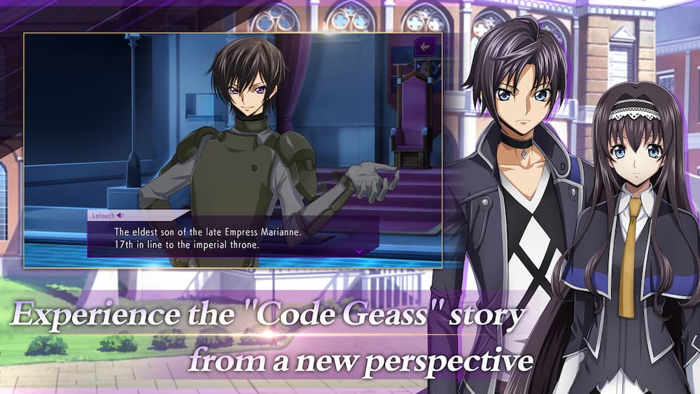 Code Geass: Lost Stories gameplay