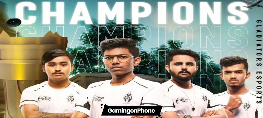 BGMI Masters Series (BGMS) 2023 Champion Gladiators Esports