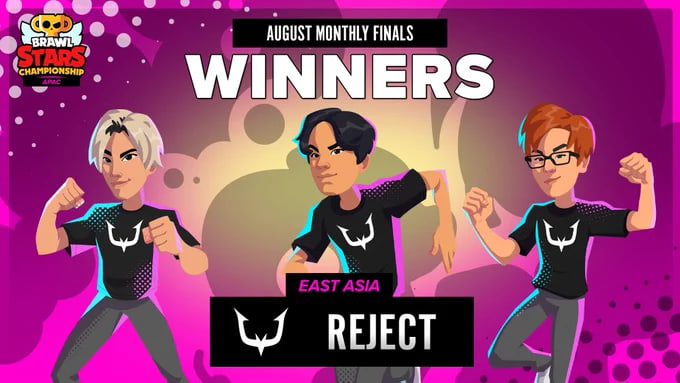 Brawl Stars Championship 2023 August Monthly Finals East Asia Champion