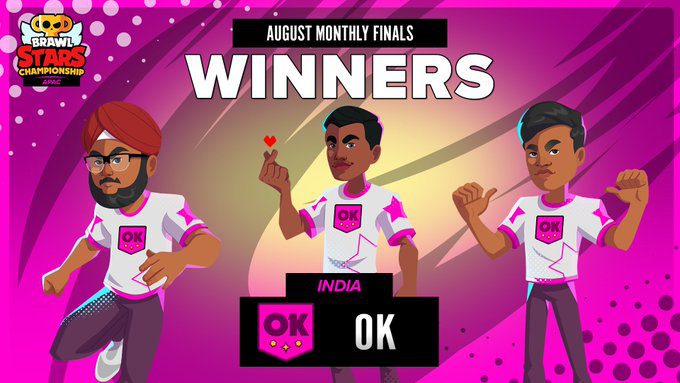 Brawl Stars Championship 2023 August Monthly Finals India Champion