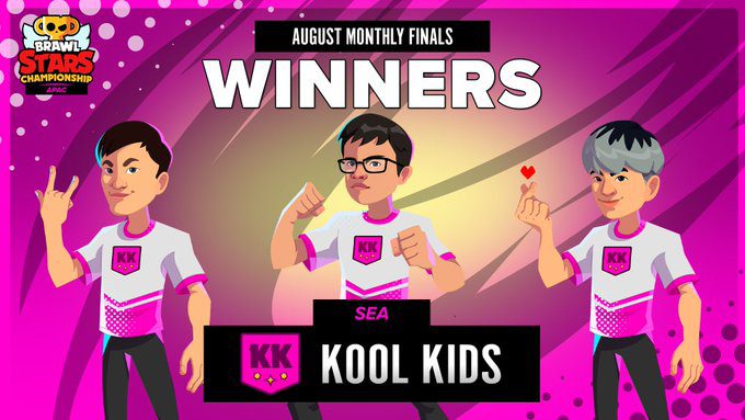 Brawl Stars Championship 2023 August Monthly Finals Southeast Asia Champion