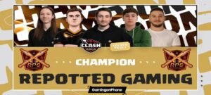 Clash of Clans ClashMSTRS Gold 2023 champion Repotted Gaming