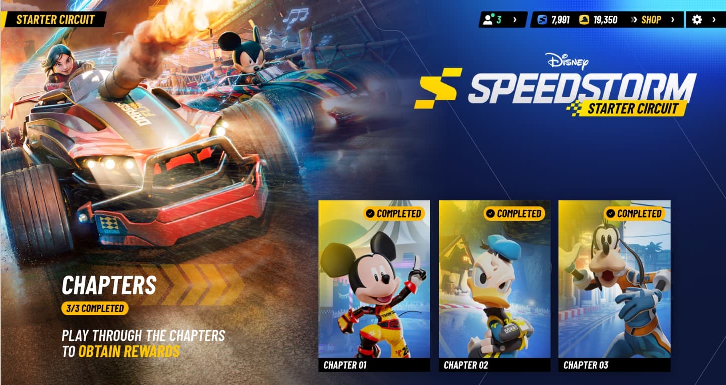 Обзор Disney Speedstorm: гонка с персонажами Pixar