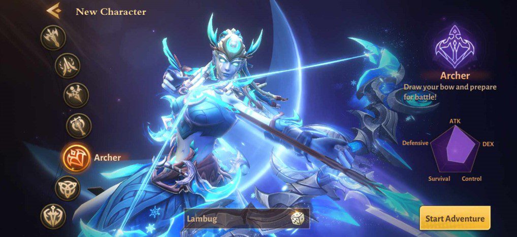 Dungeon Hunter 6 Archer Class