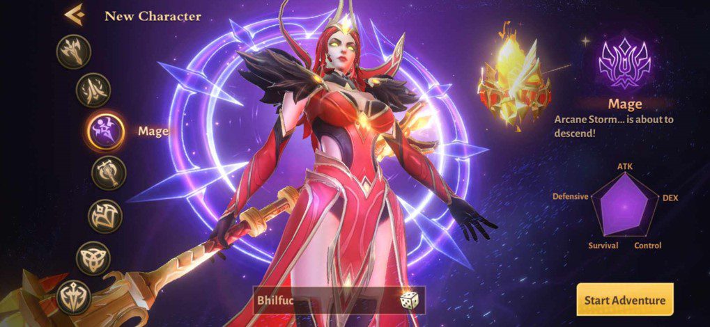 Dungeon Hunter 6 Mage Class