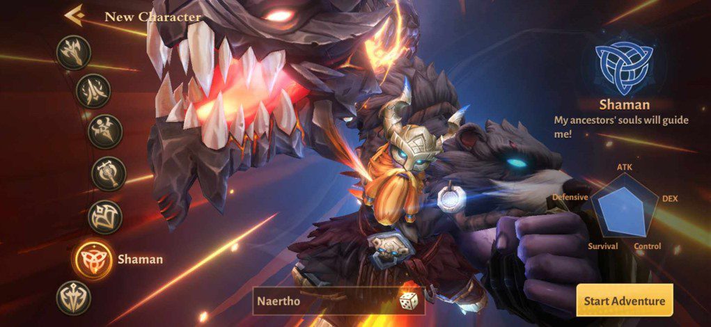 Dungeon Hunter 6 Shaman Class