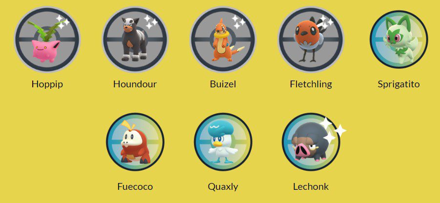 Pokémon GO Adventures Abound Special Research wild encounters