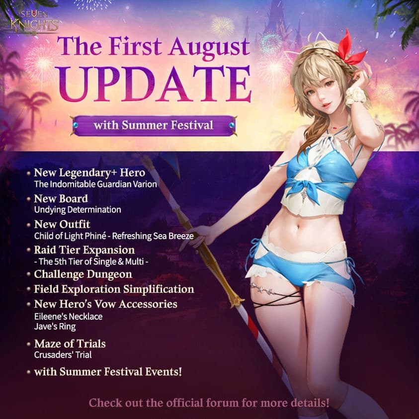 Seven Knights 2 August 2023 update brings a new hero, exciting events, and more - GamingOnPhone (Picture 2)