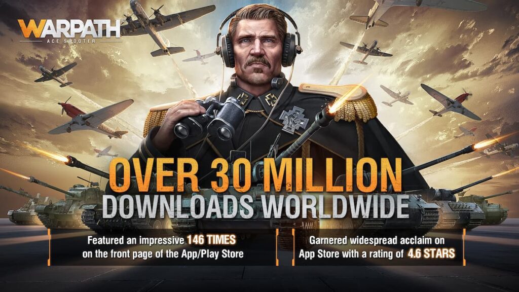 Warpath 30 million downloads