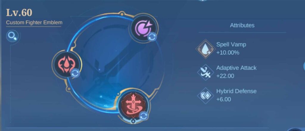 Yu Zhong Emblem Setup