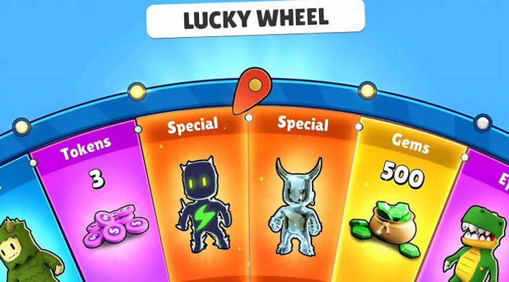 Stumble Guys Lucky Wheel