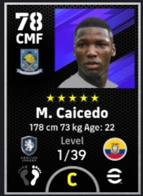 Caicedo eFootball 2024