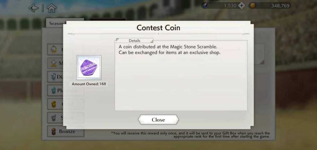 DanMachi-Battle-Chronicle-Currency-Guide-Contest-Coin