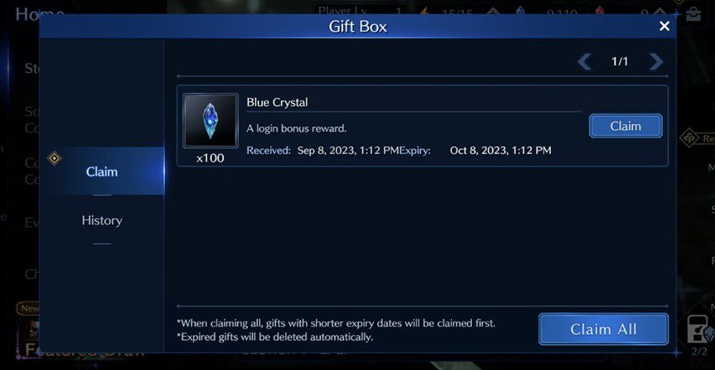 Final Fantasy VII Ever Crisis Gift Box