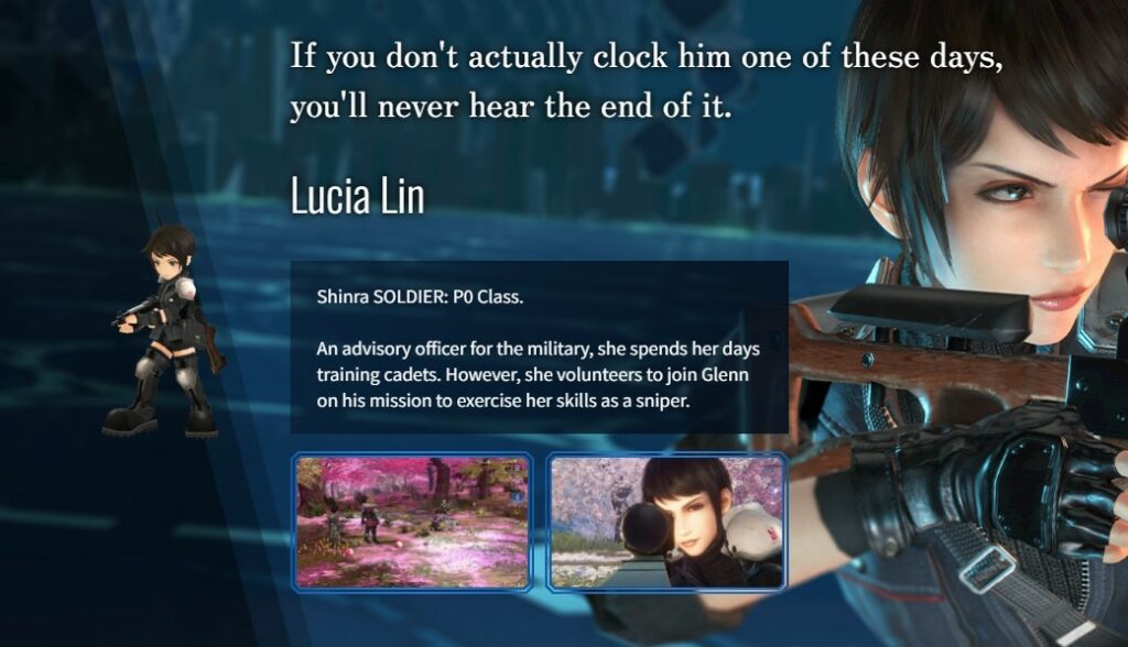 Final Fantasy VII Ever Crisis Lucia Lin