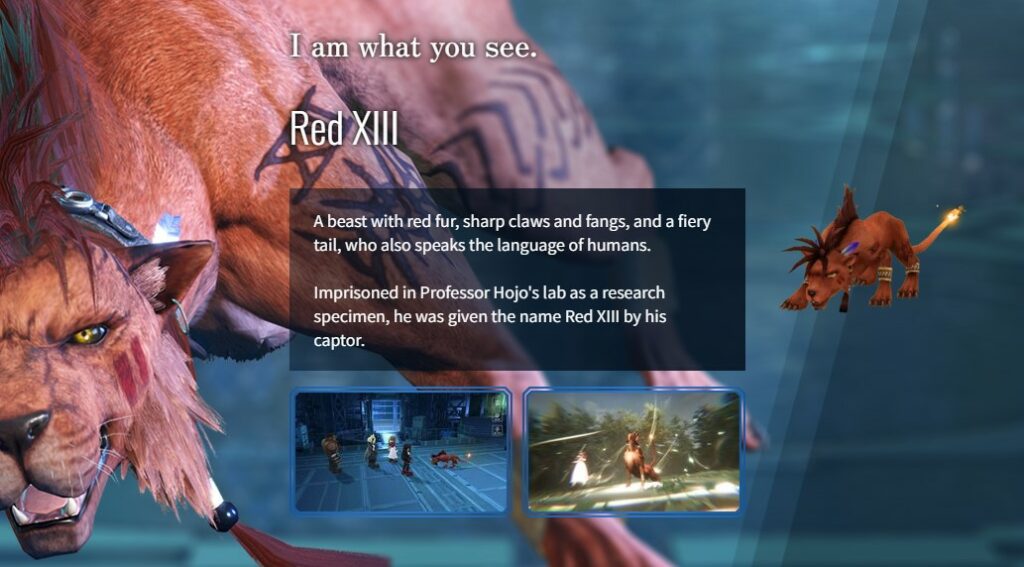 Final Fantasy VII Ever Crisis Red XIII