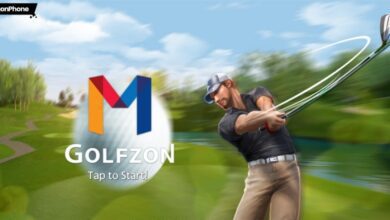 GOLFZON M Action Character Cover Logo