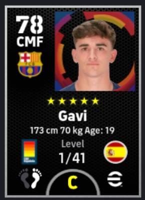 Gavi eFootball 2024