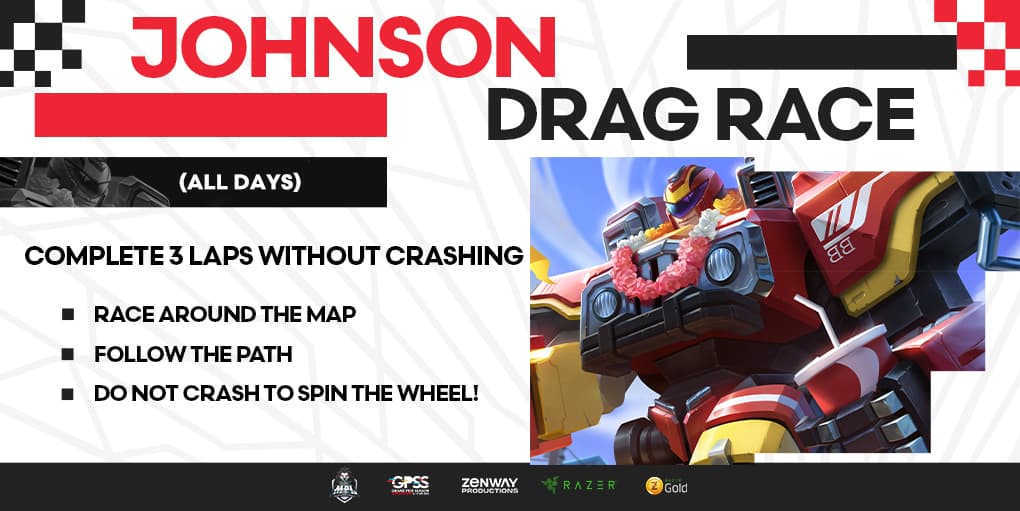 MPL -SG Razer Jhonson drag race