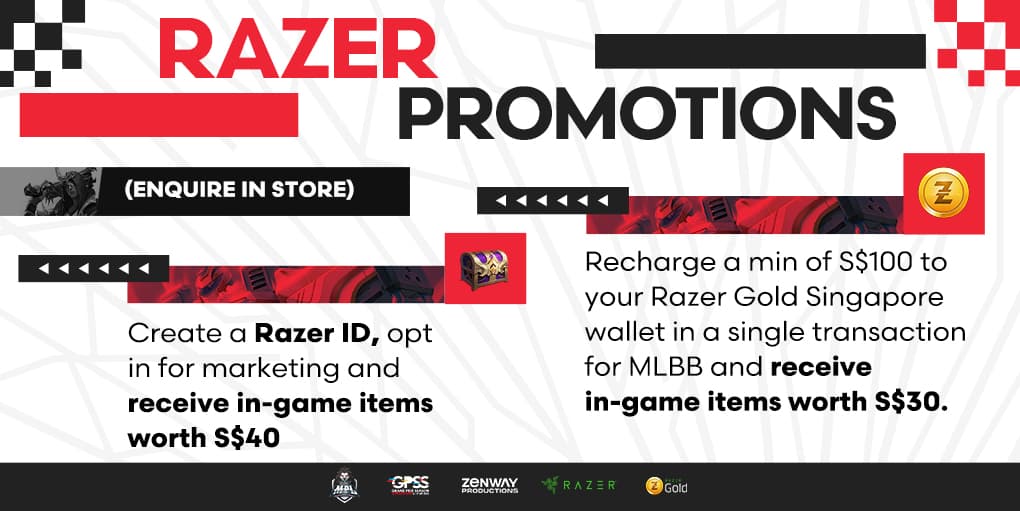 MPL -SG Razer promotion