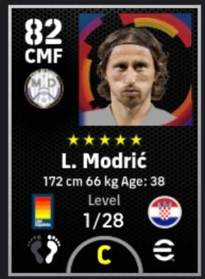 Modric eFootball 2024