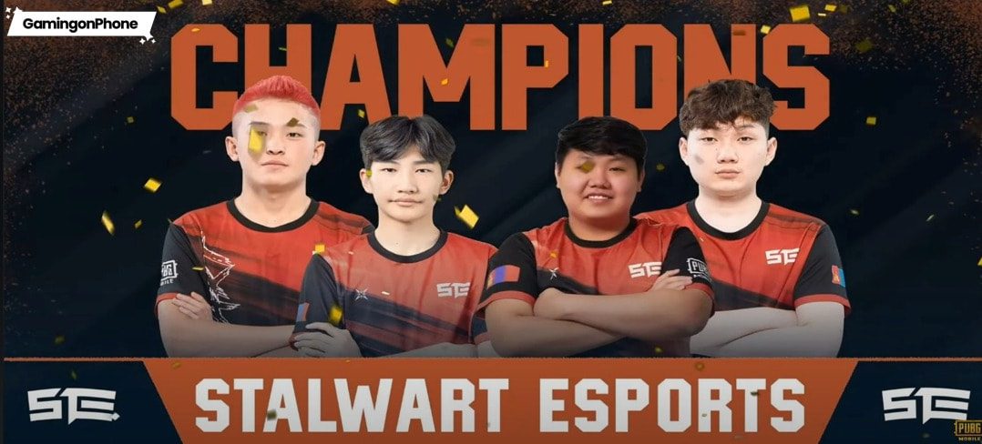 PUBG Mobile (PMPL) South Asia Championship Fall 2023 champion Stalwart Esports cover
