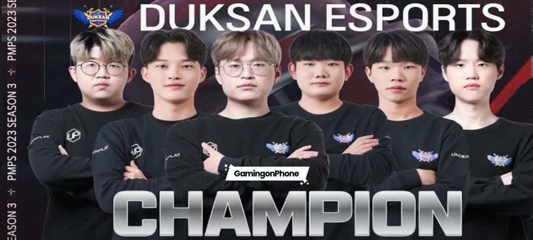 PUBG Mobile Pro Series (PMPS) 2023 Season 3 DUKSAN Esports cover