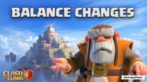 Clash of Clans cover, Clash of Clans September 2023 Balance Changes,