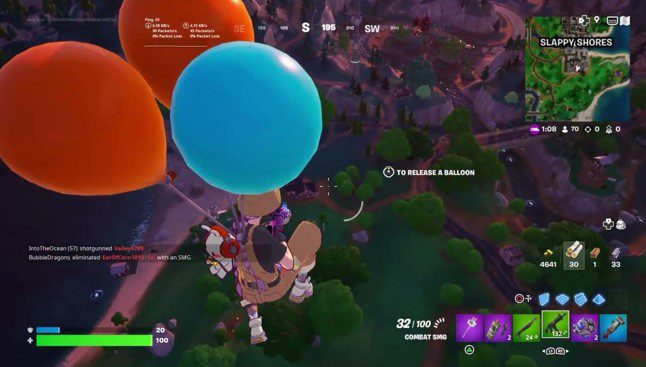 Fortnite Balloons gameplay